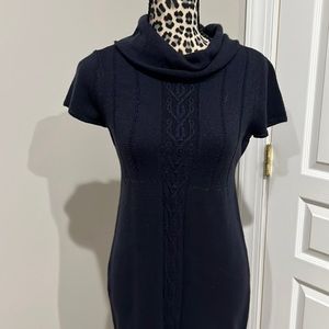 Loft purple sweater dress size small